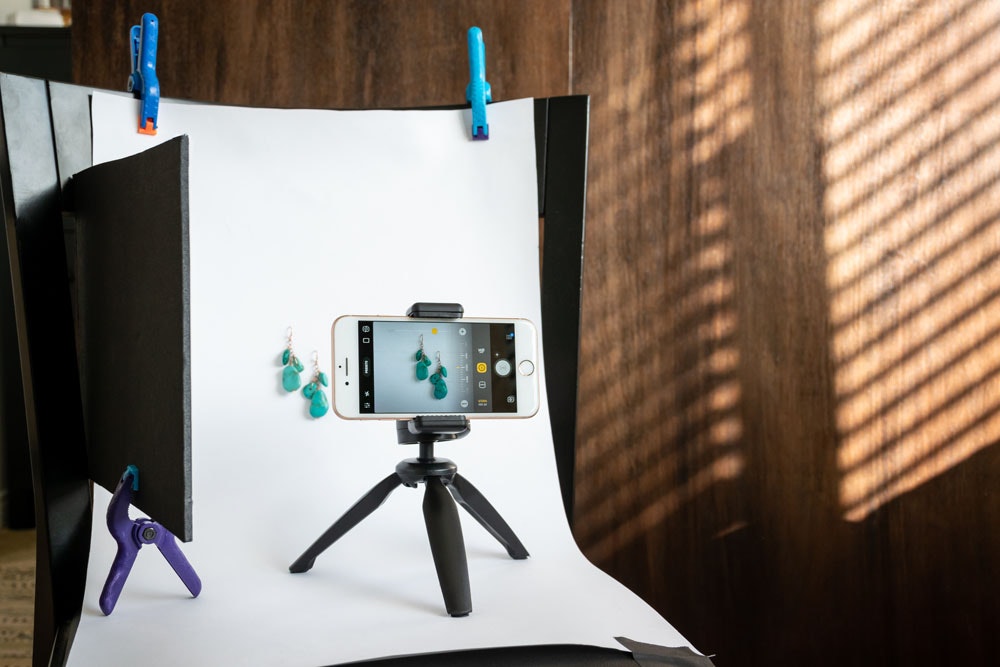 white bounce boards for mobile photography