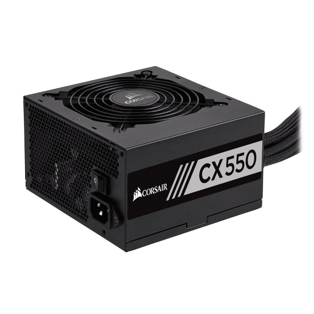 Corsair CX550 550 Watt 80 Plus Bronze Certified ATX Power Supply