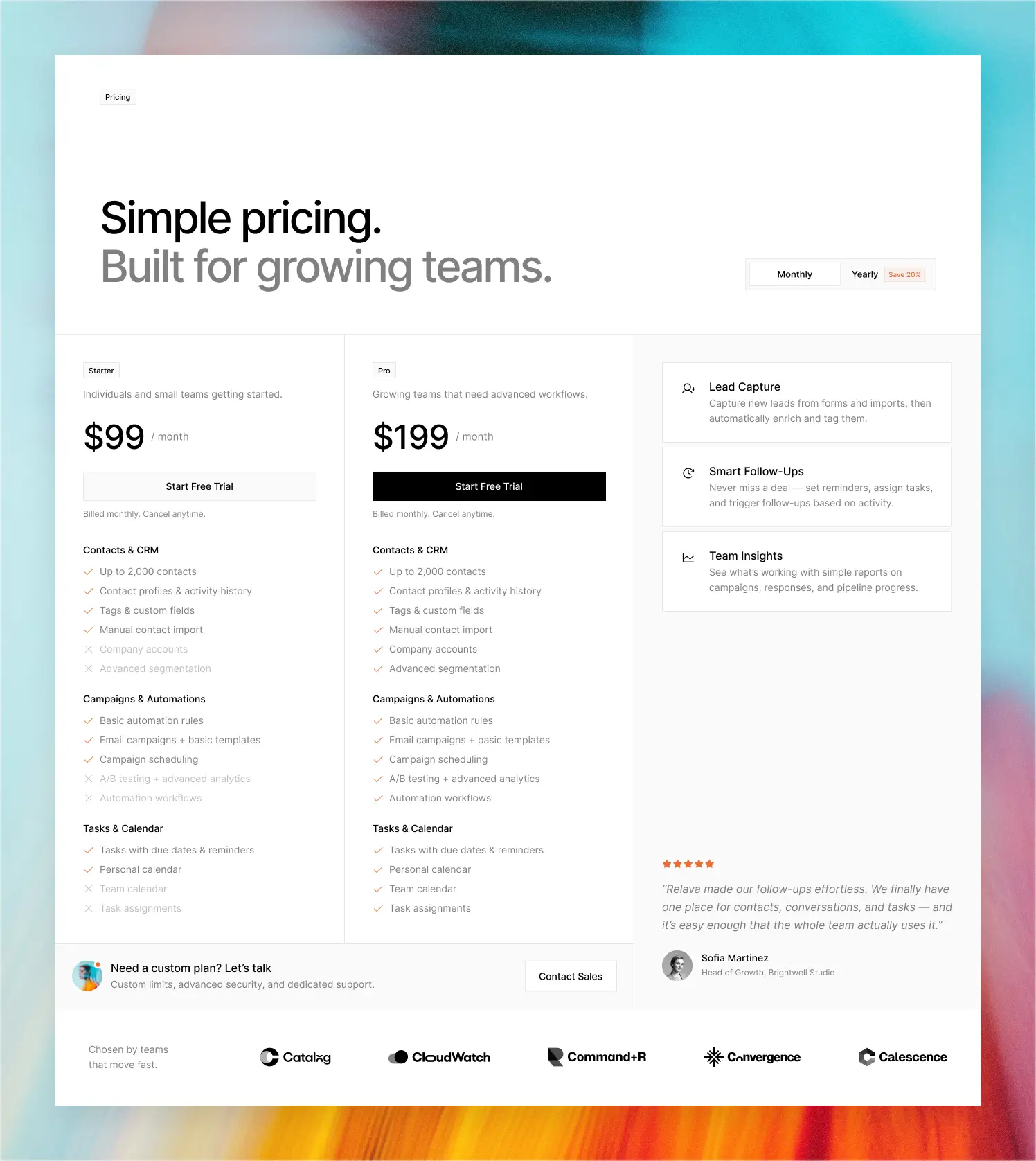 Ayro - SaaS & Software Template - Gallery Image 1