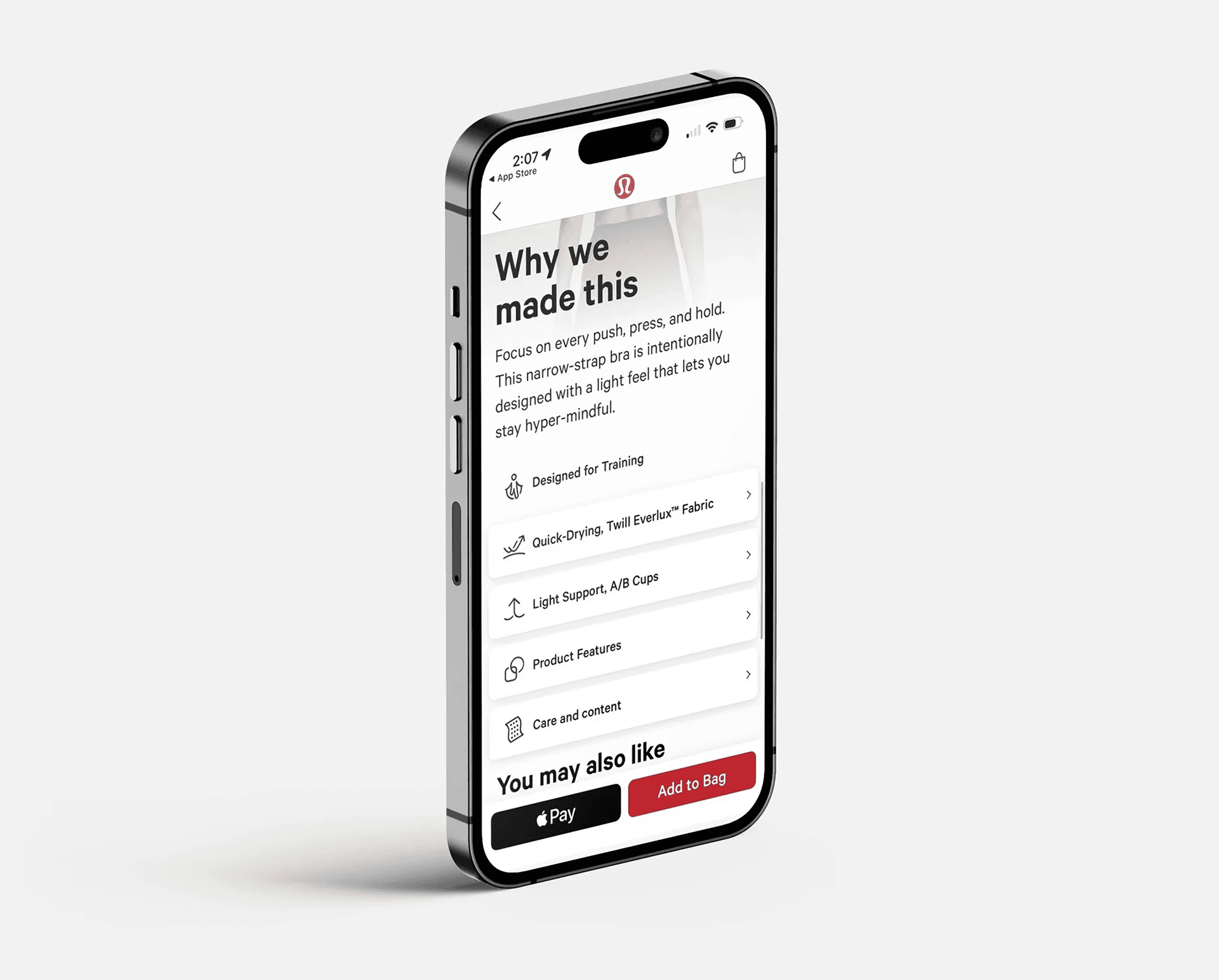 Lululemon app icons