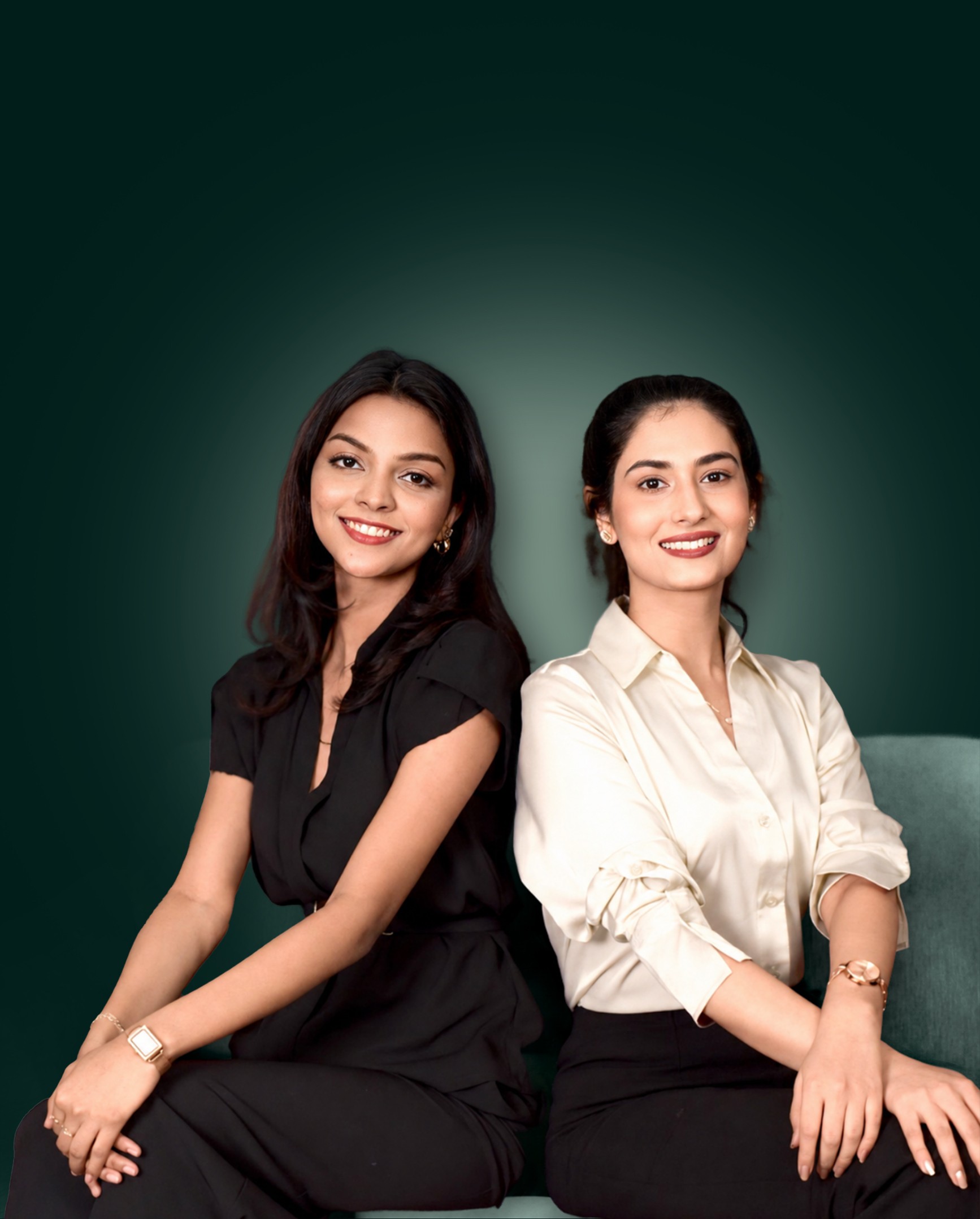 Sherry and Samridhi, founders of Uniquirk