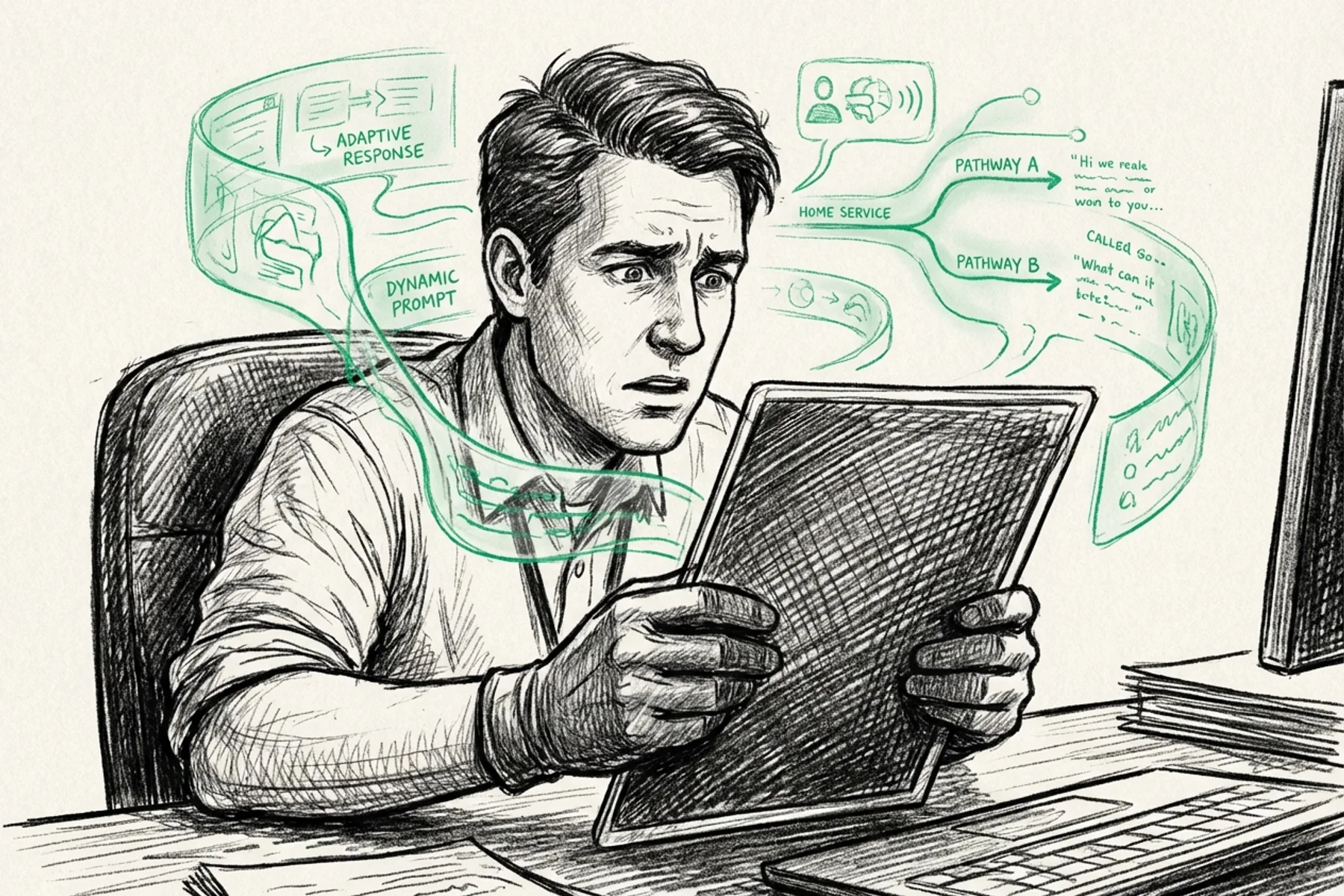 Dynamic Dispatch Scripts: How AI Beats Static Call Sheets | Blog Thumbnail | Tradesly AI Insights