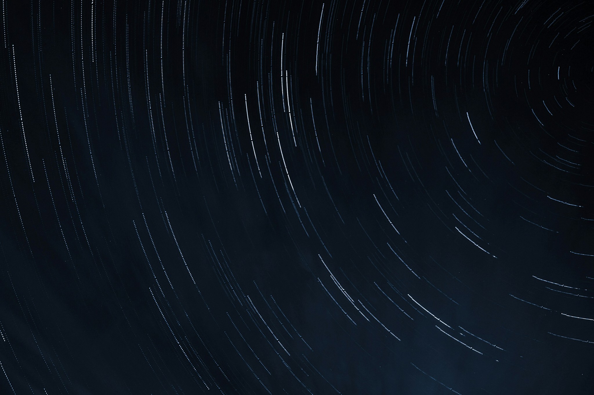 timelapse photography of stars