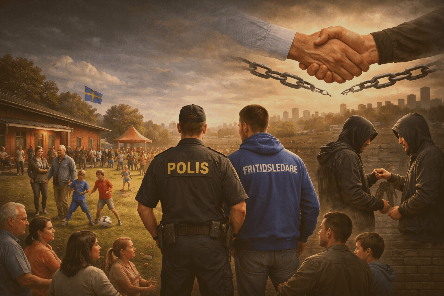 a black and white living room with a large tv