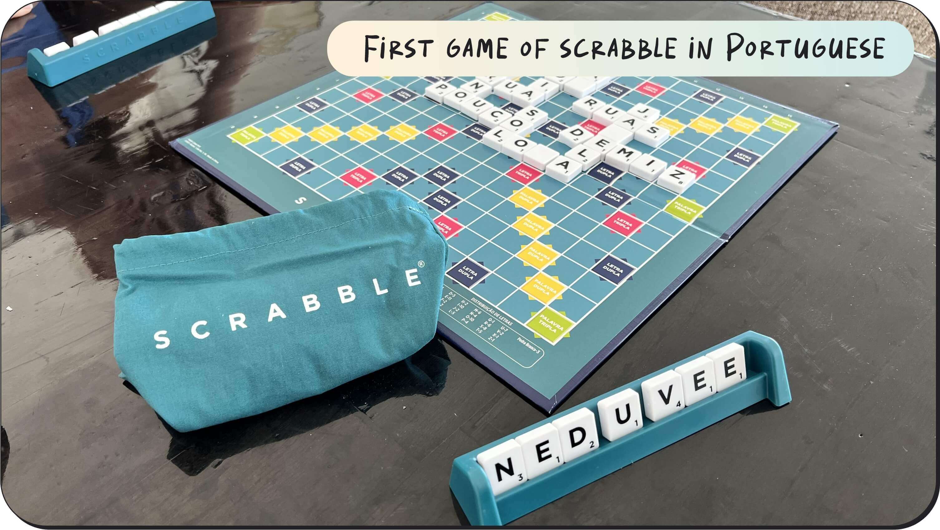 Playing Scrabble in Portuguese