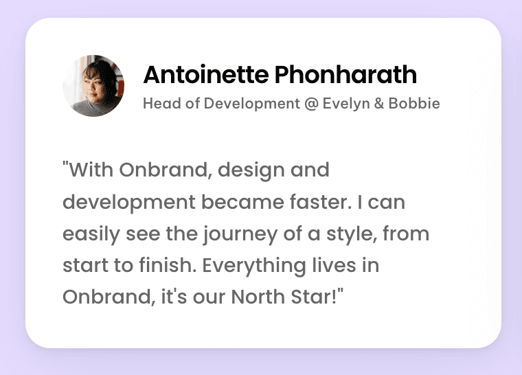 Onbrand testimonial