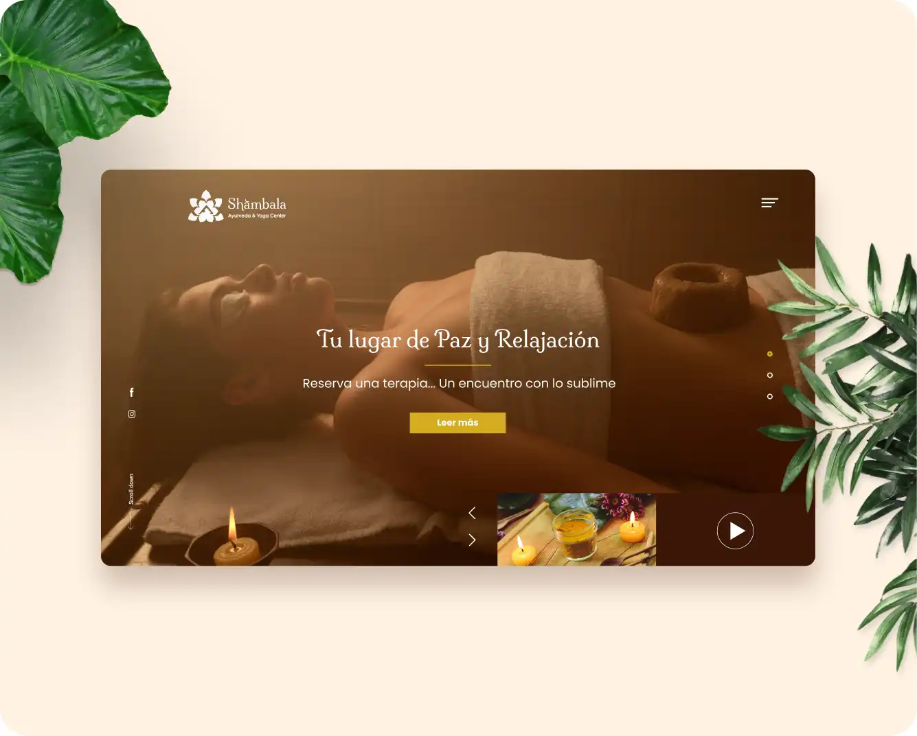 Diseño UXUI ayurveda