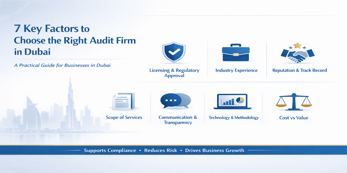 How to Choose the Right Audit Firm in Dubai: 7 Key Factors