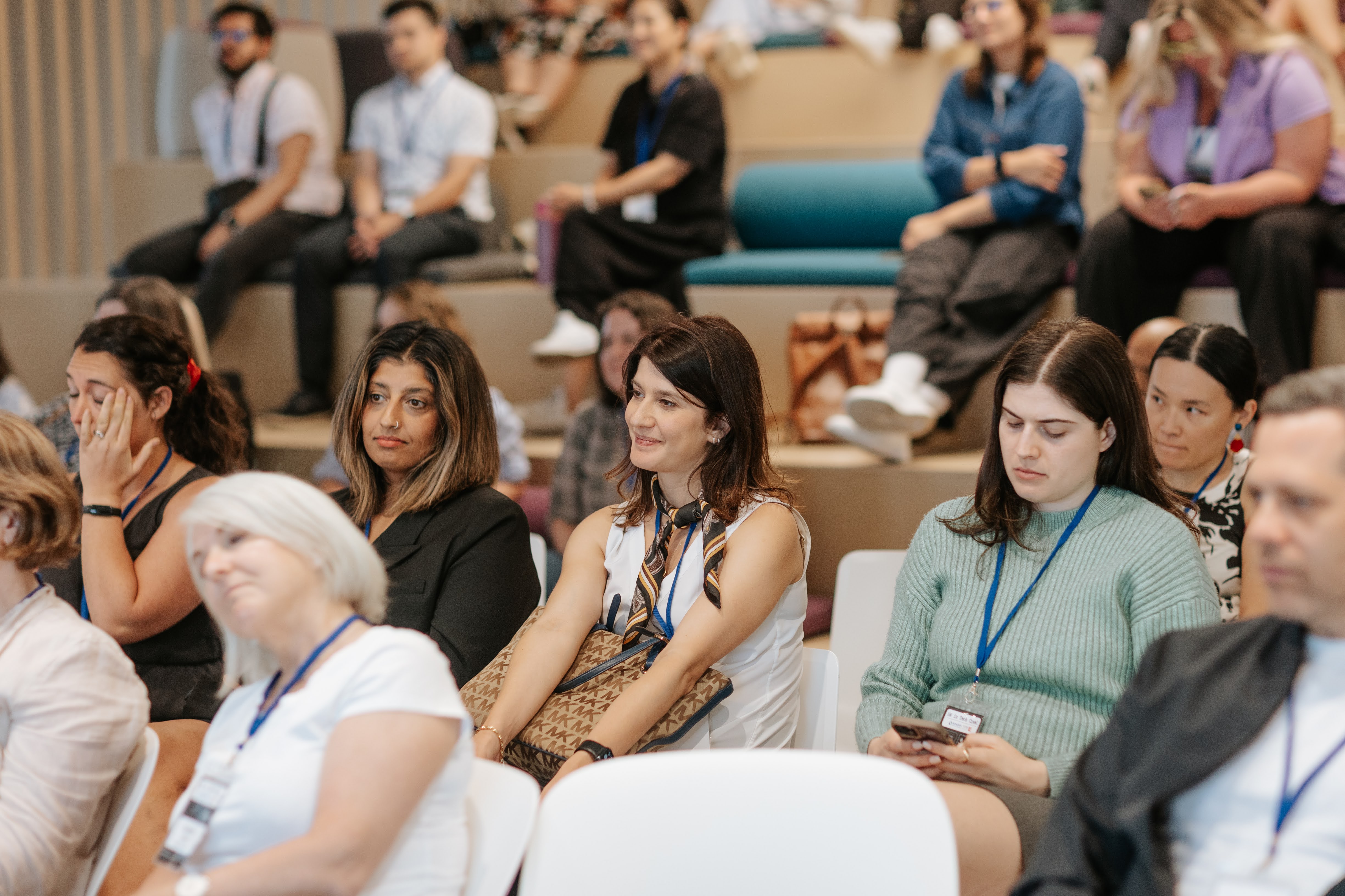 Business Presentation with Interactive Video Call