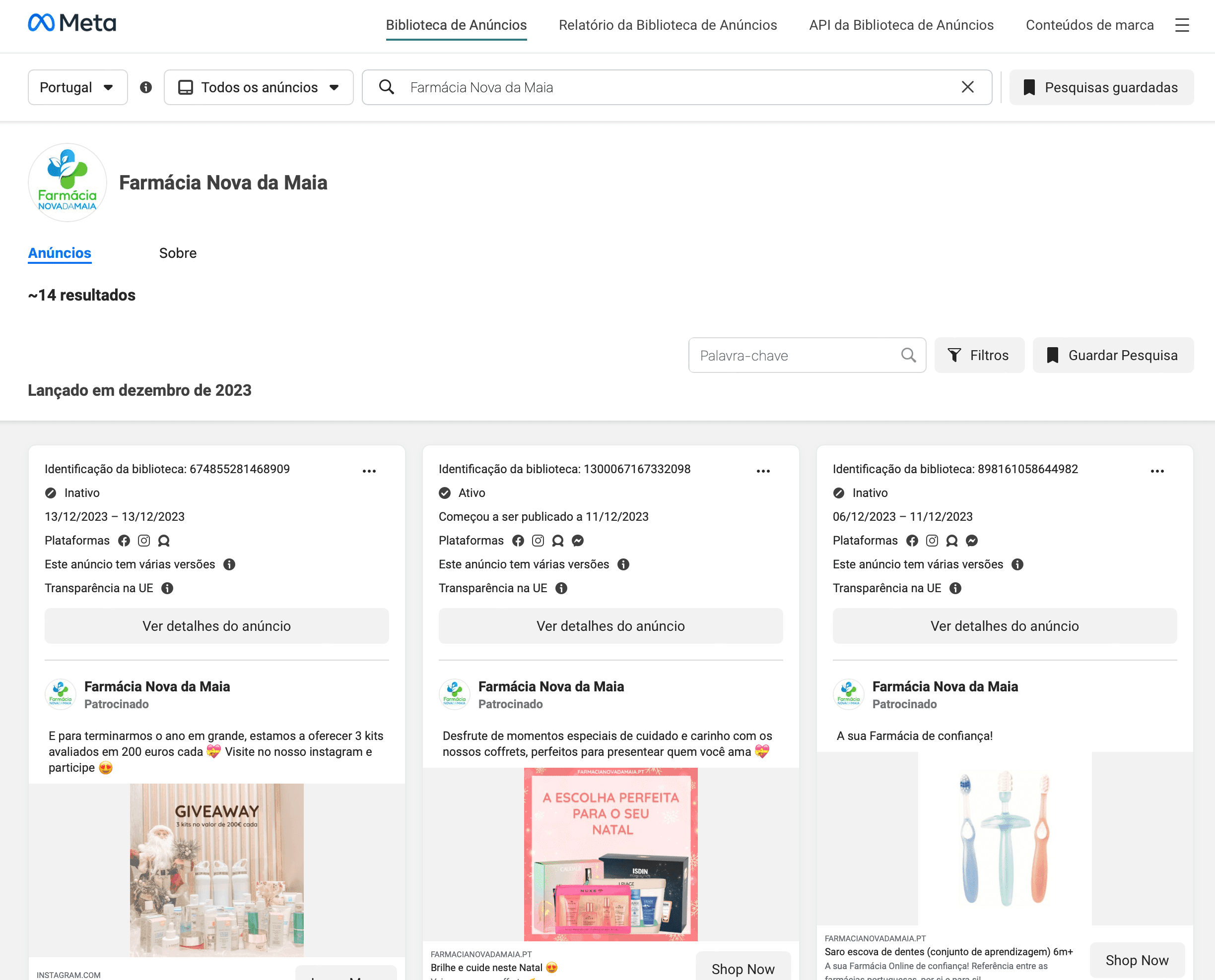 farmacia nova da maia anuncios facebook