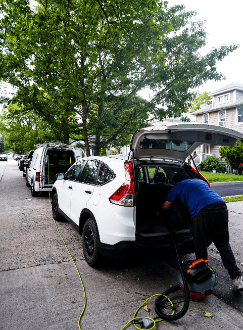 Fully detailed SUV interior exterior complete Brooklyn mobile detailing