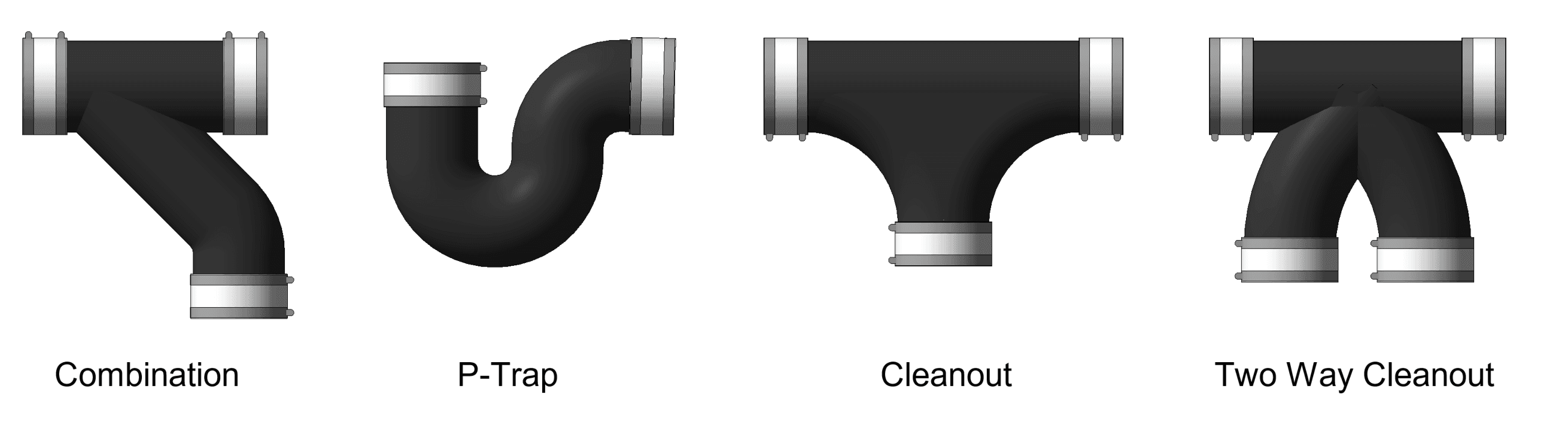 Latest additions to the Charlotte Pipe collection.