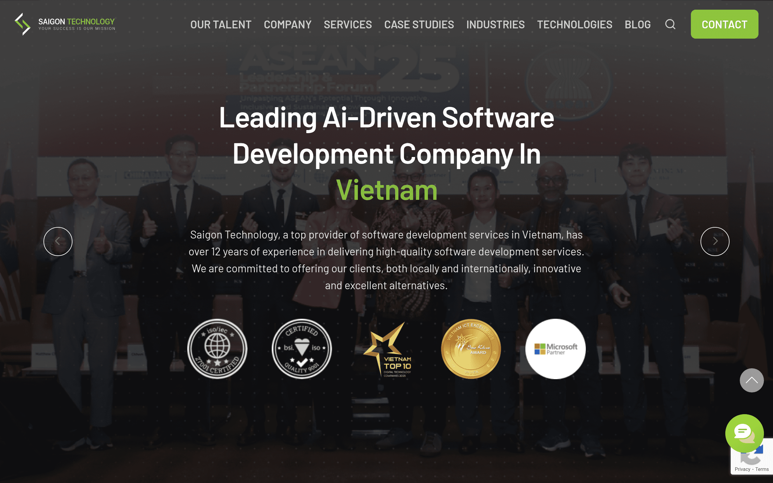 Saigon Technology Screenshot