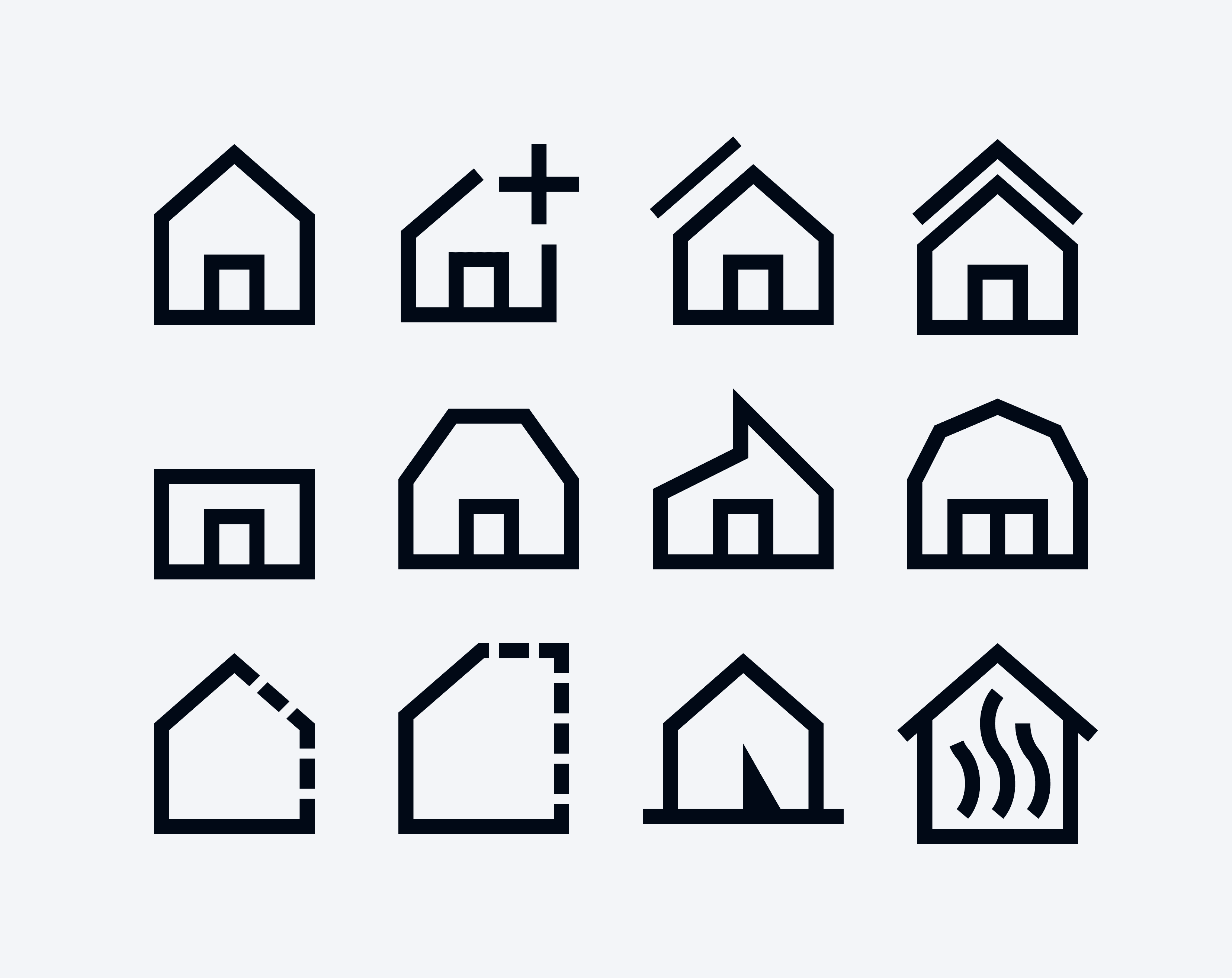 house icons