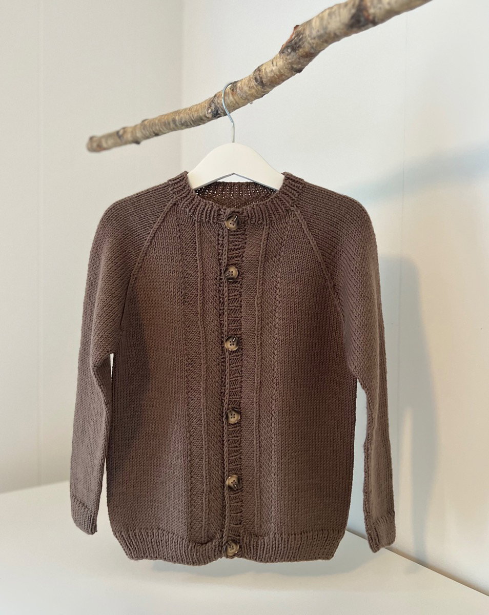Wilmerjakke knitting pattern by Trudeknits