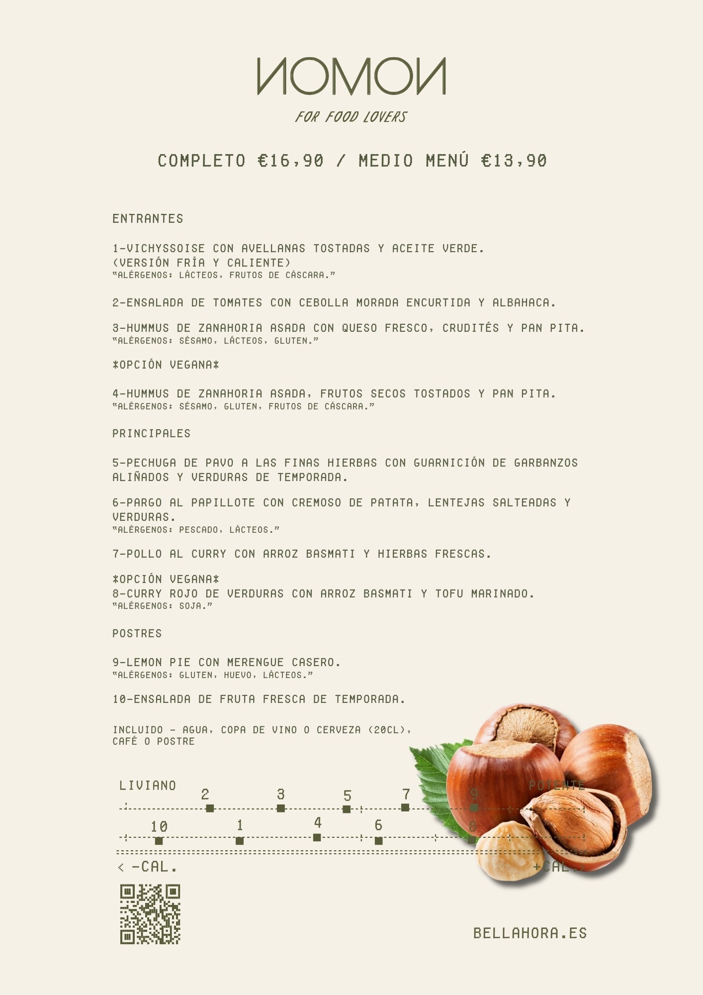 Menu Semanal