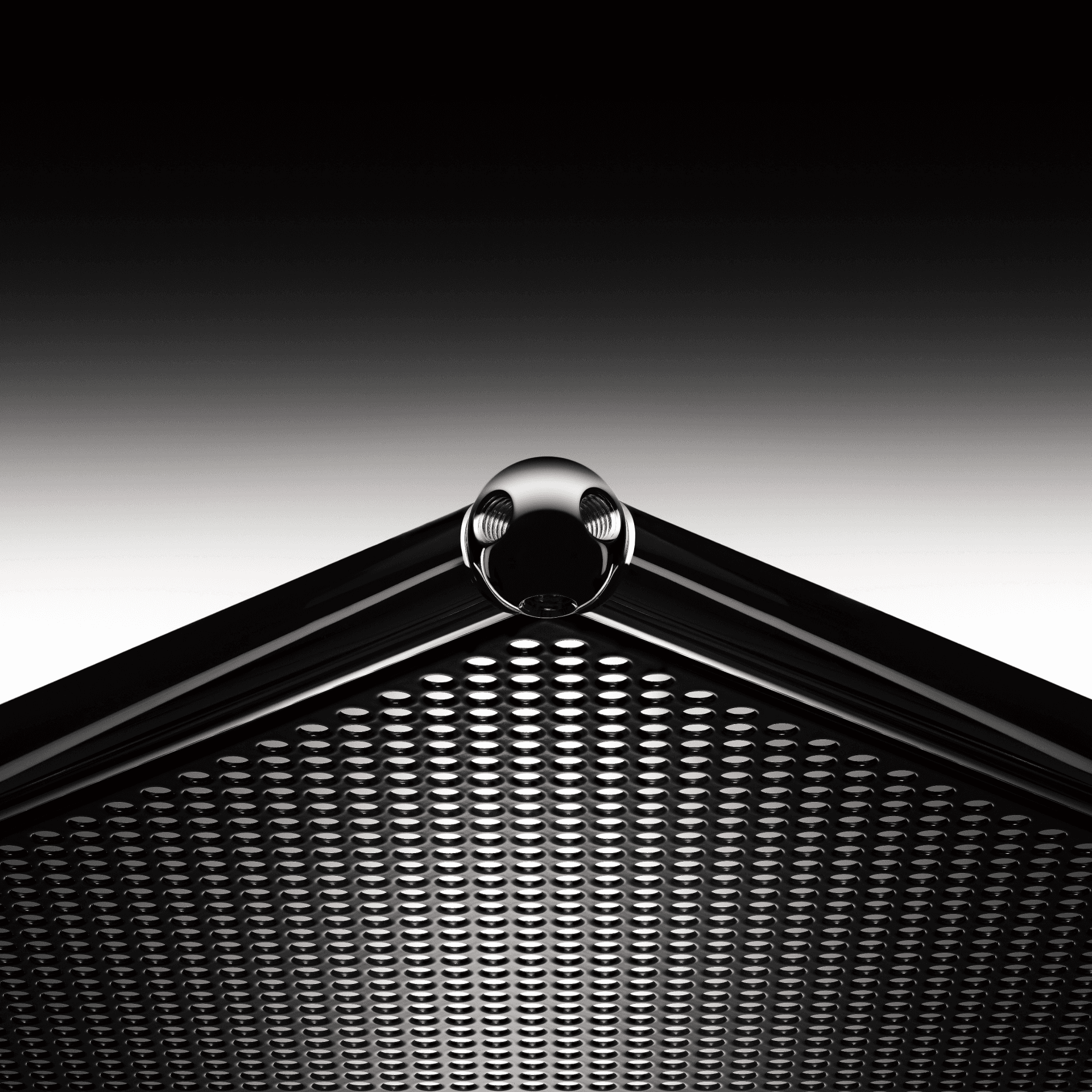 Collective Agency photographs the perforated USM surface.