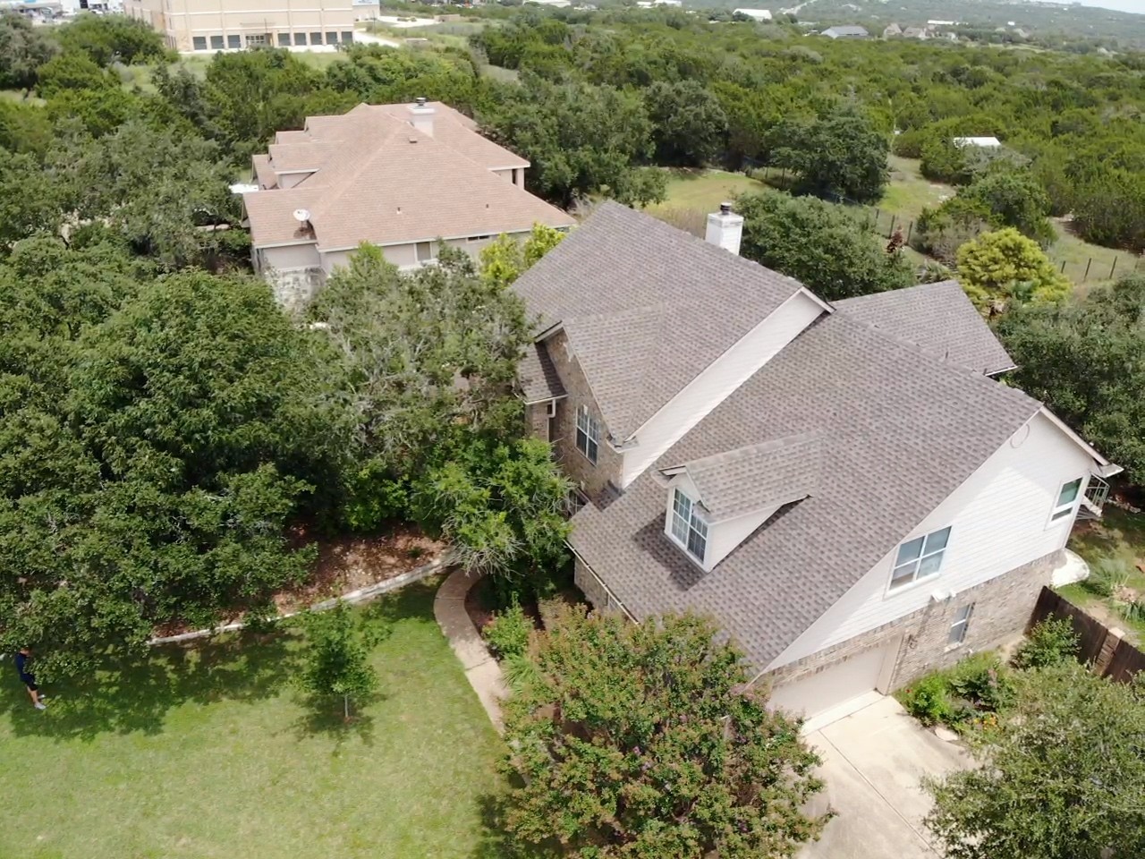 Gable roof with large dormers, slant-back vents, and a chimney, offering a classic design with efficient ventilation and added charm.