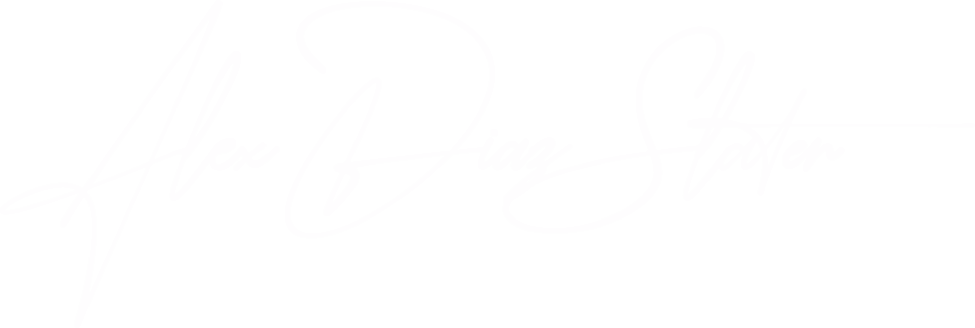 Alex Diaz Slater signature