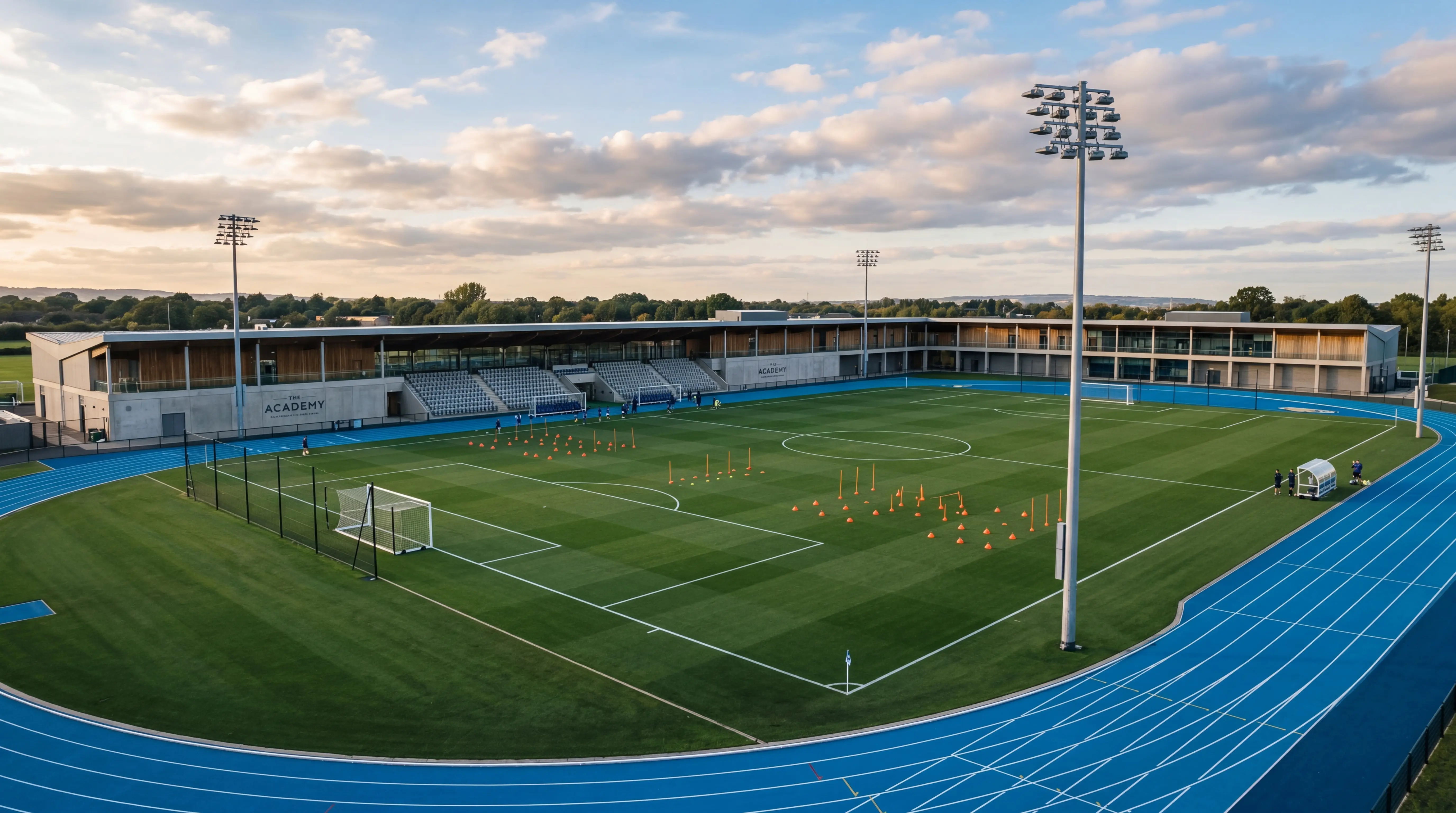 Photo of an sports academy athletic track