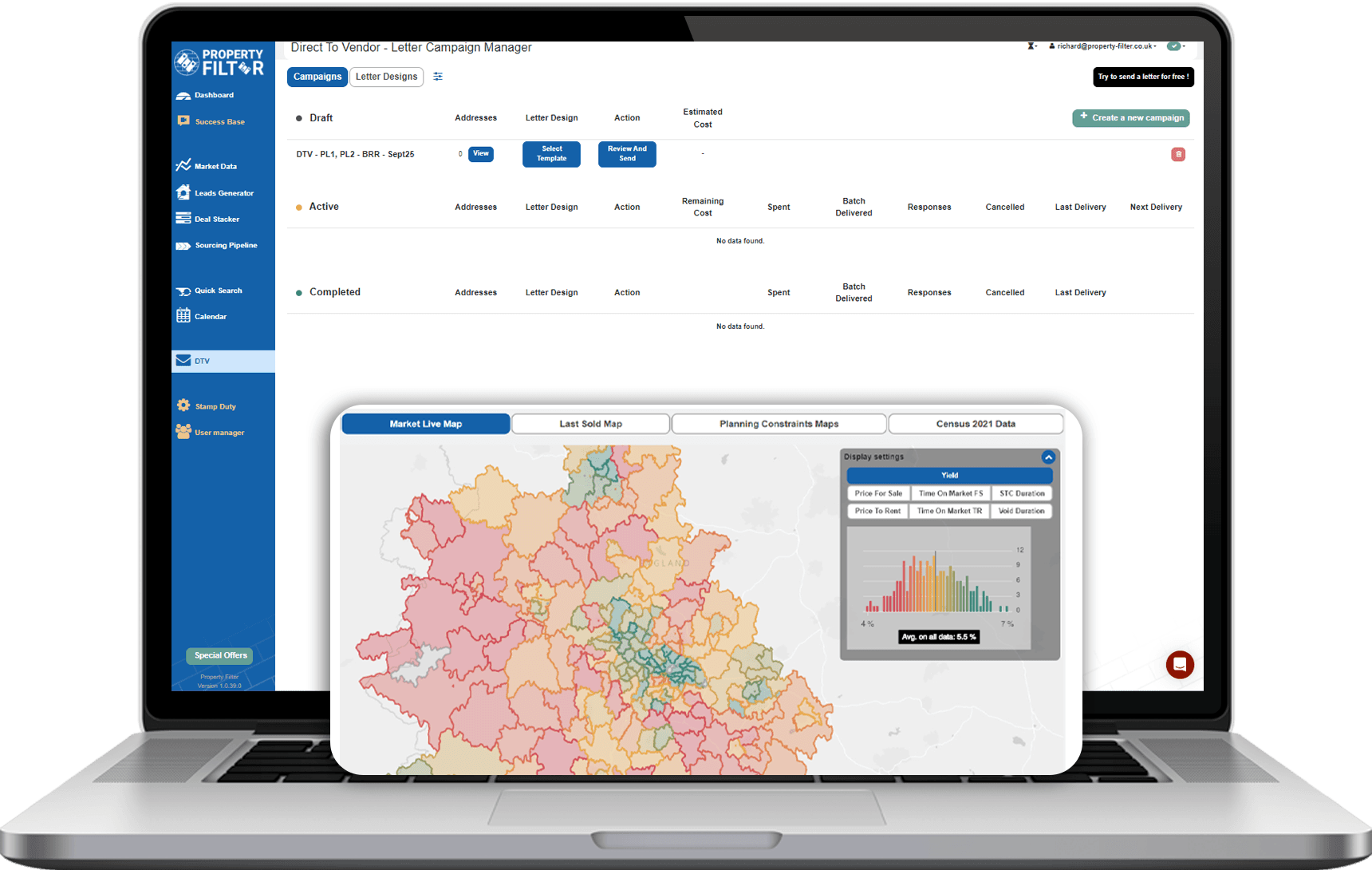 Plan and automate follow-up letters