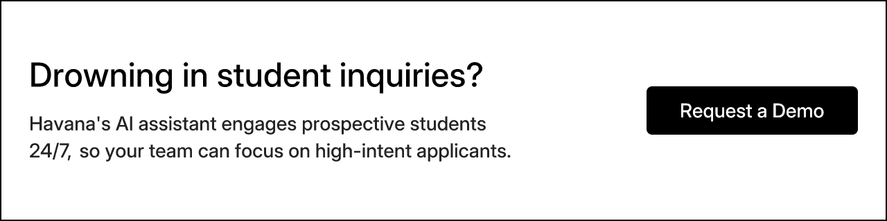 Drowning in student inquiries?