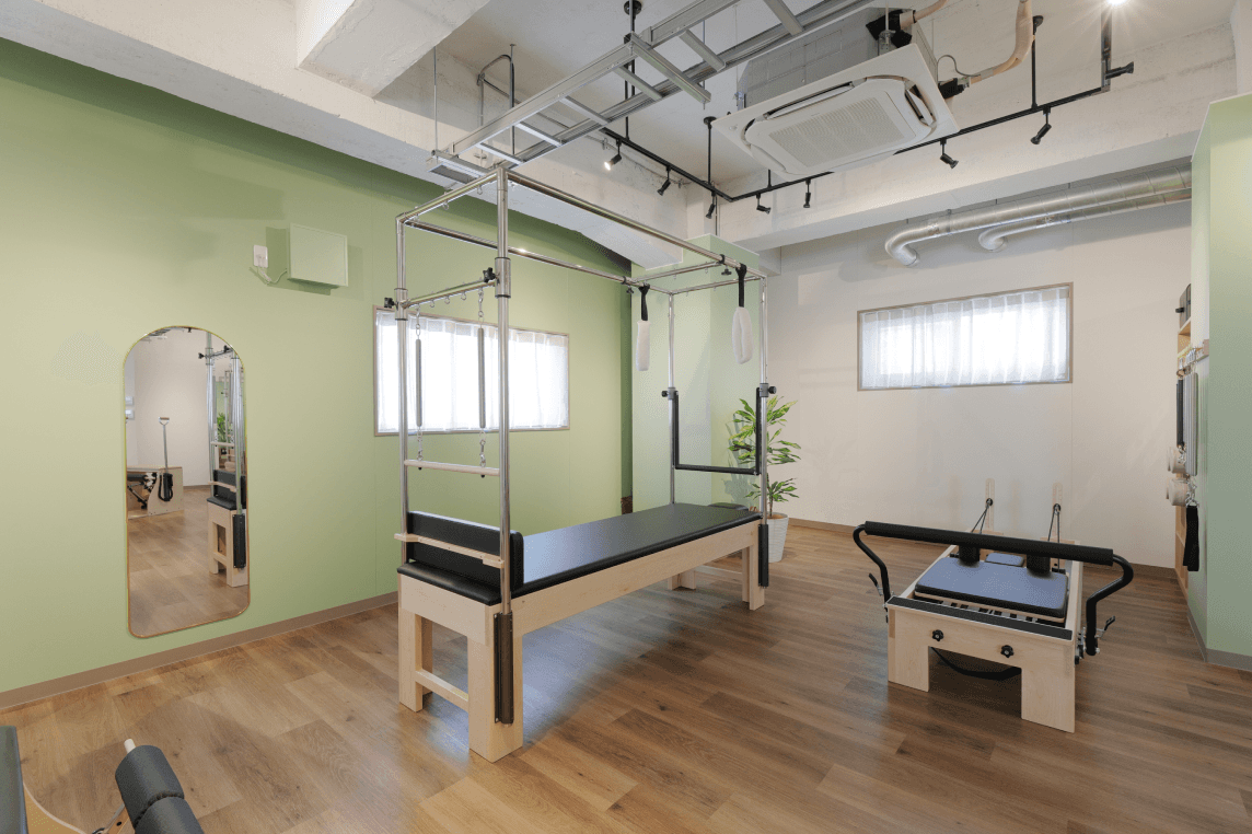 ピラティススタジオの内観