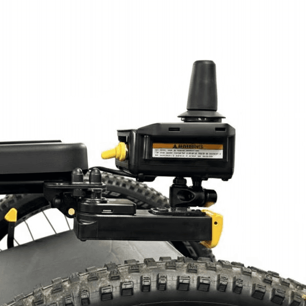 CLose up of trike cup holder