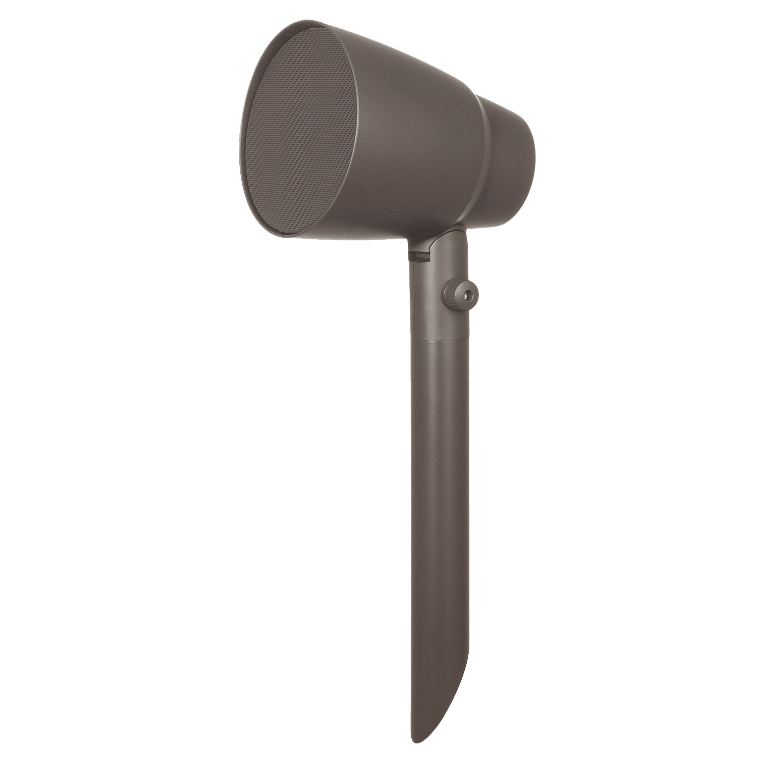 Bronze outdoor speaker with stake