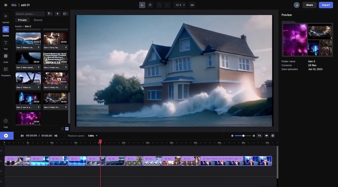Runway, an alternative to HeyGen