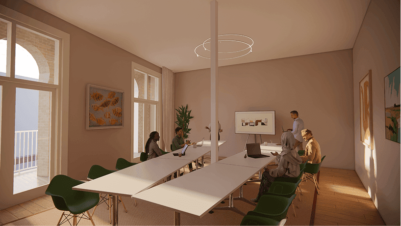 Render of Boardroom