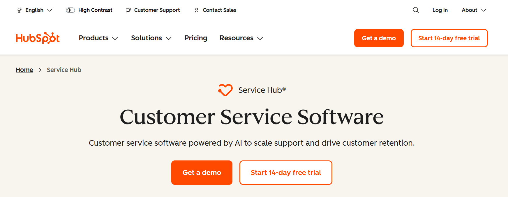 hubspot service hub - Intercom Fin Pricing