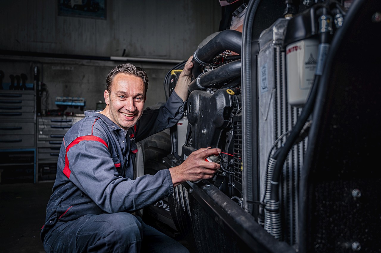 Foto van automonteur