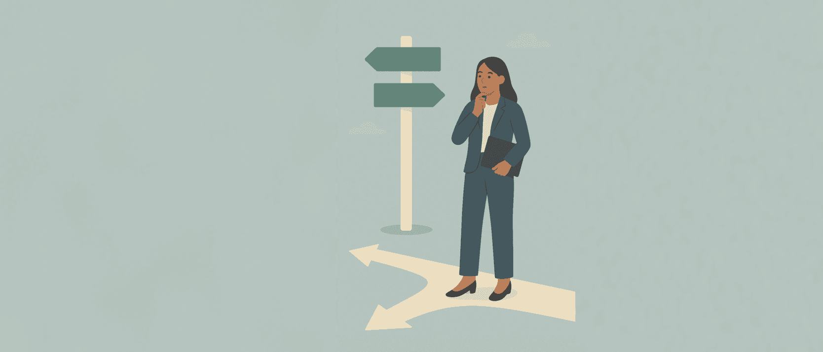 A manager showing the best option for their personalised 1:1 programme