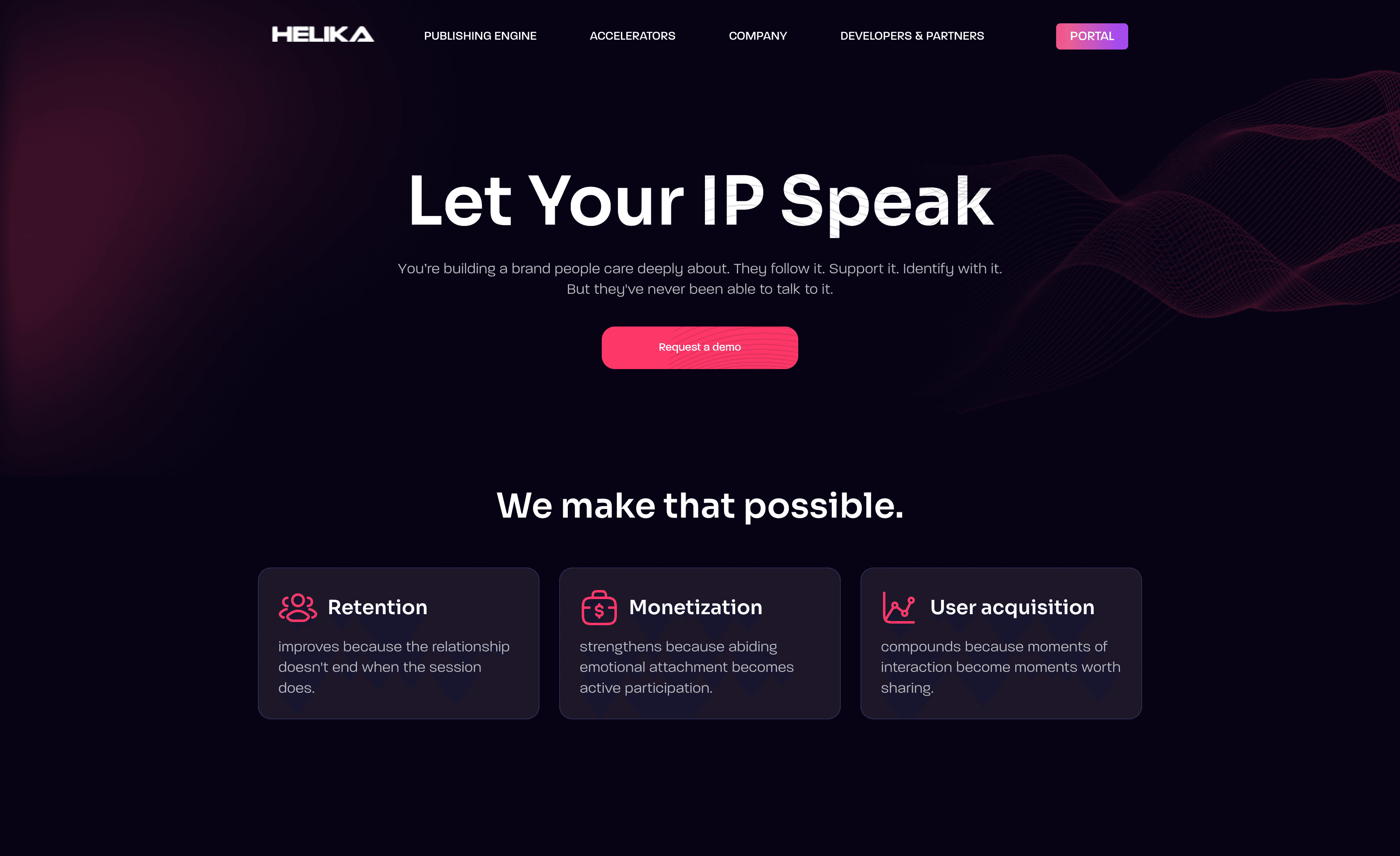 Helika Homepage