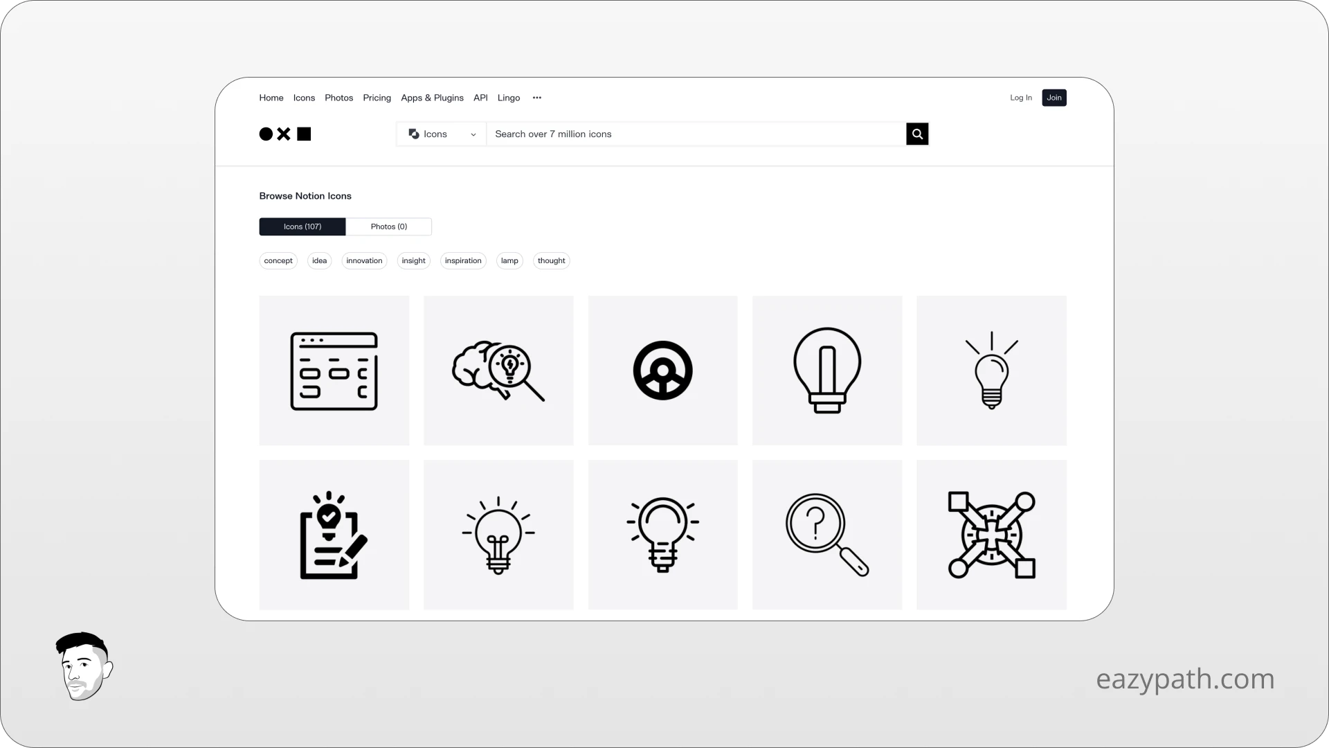 The Noun Project Notion Icons