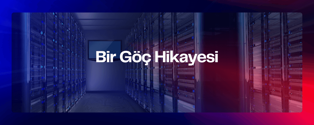 Mavi ve kırmızı renk tonlarını içeren gradyen, load balancer ekran görüntüsünü ve load balancer başlığını içeren bir görsel