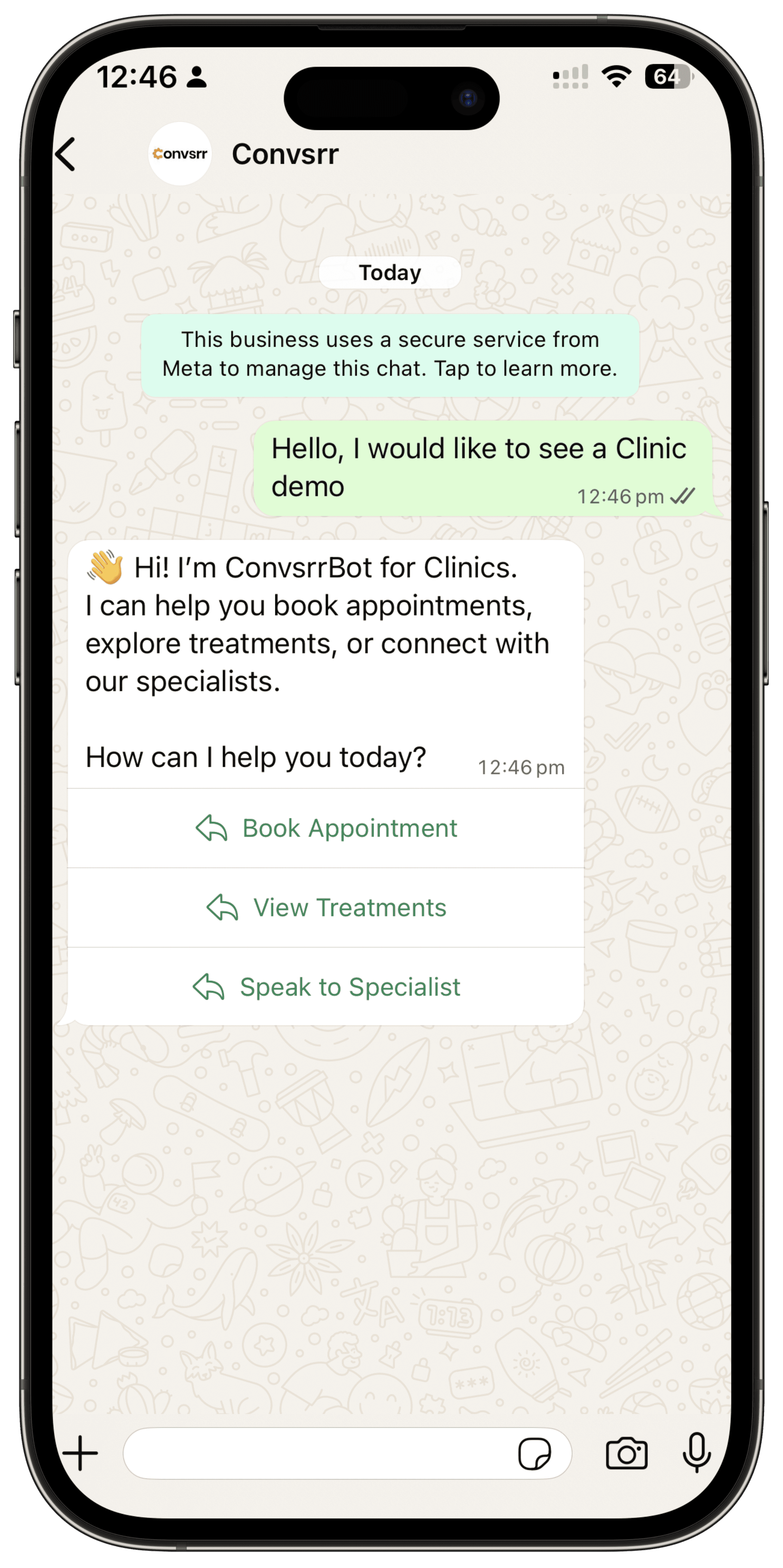 WhatsApp - Clinic