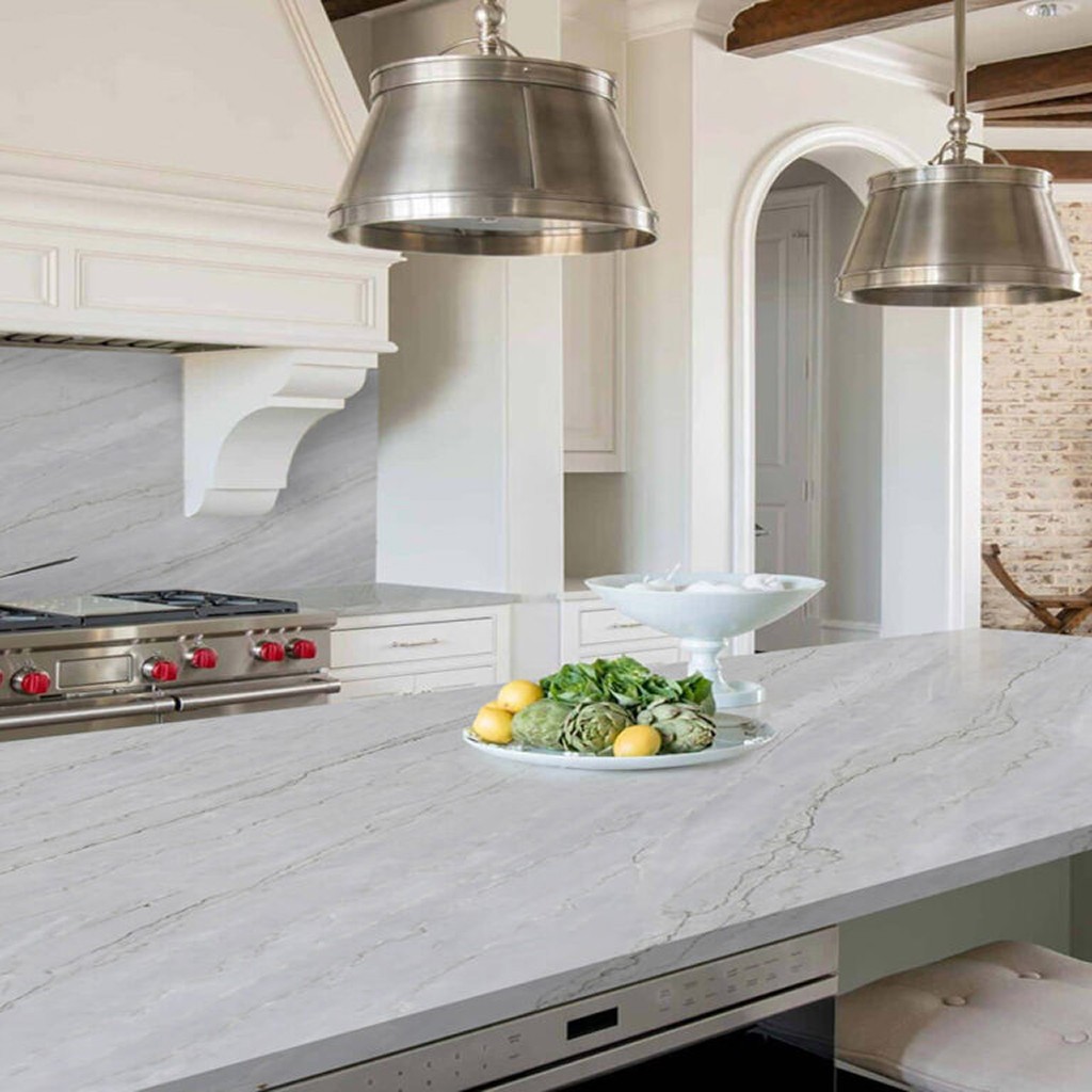 azzurra bay quartzite kitchen dallas