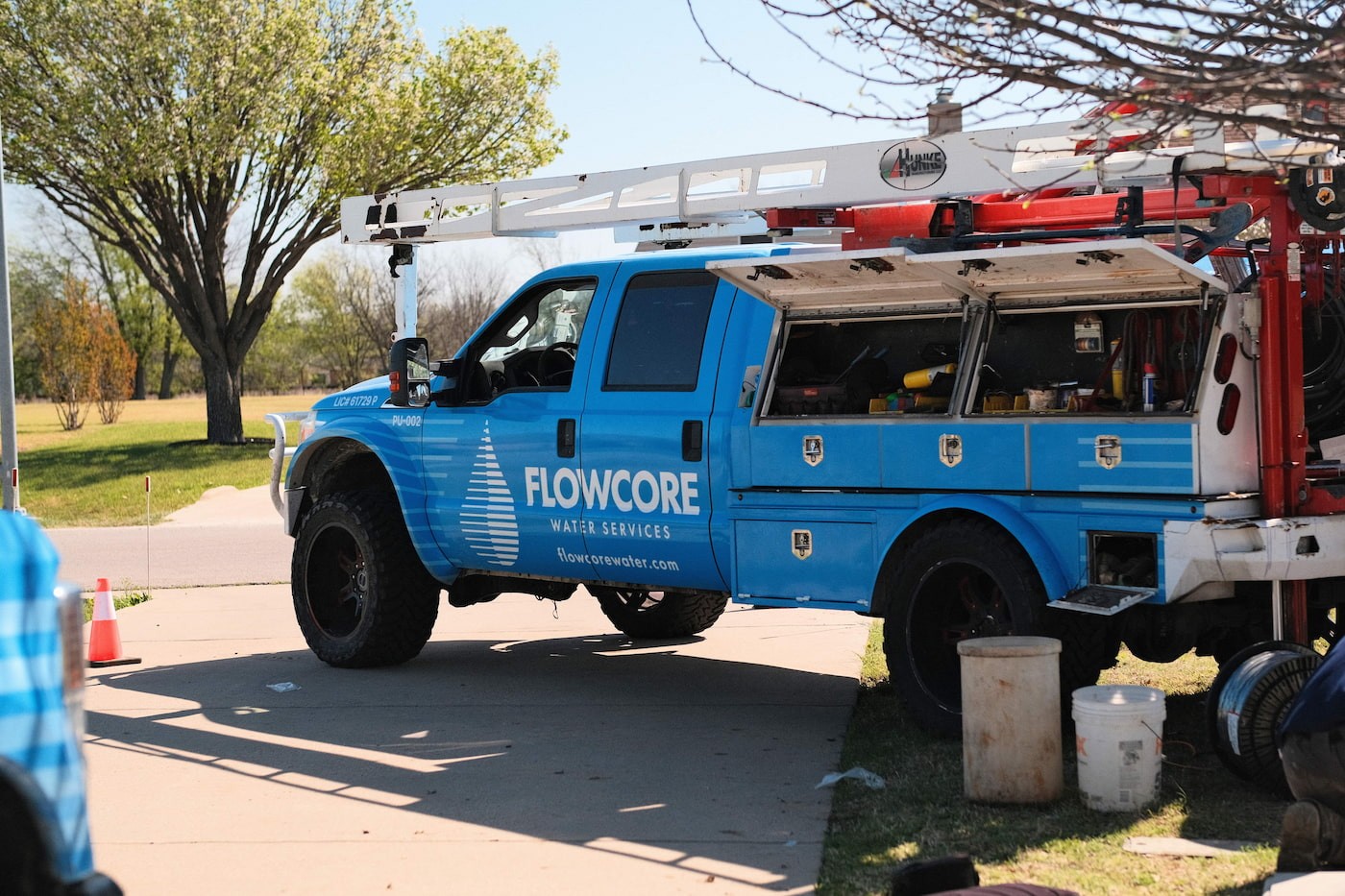 Well repair in Mansfield, TX by Flowcore Water.