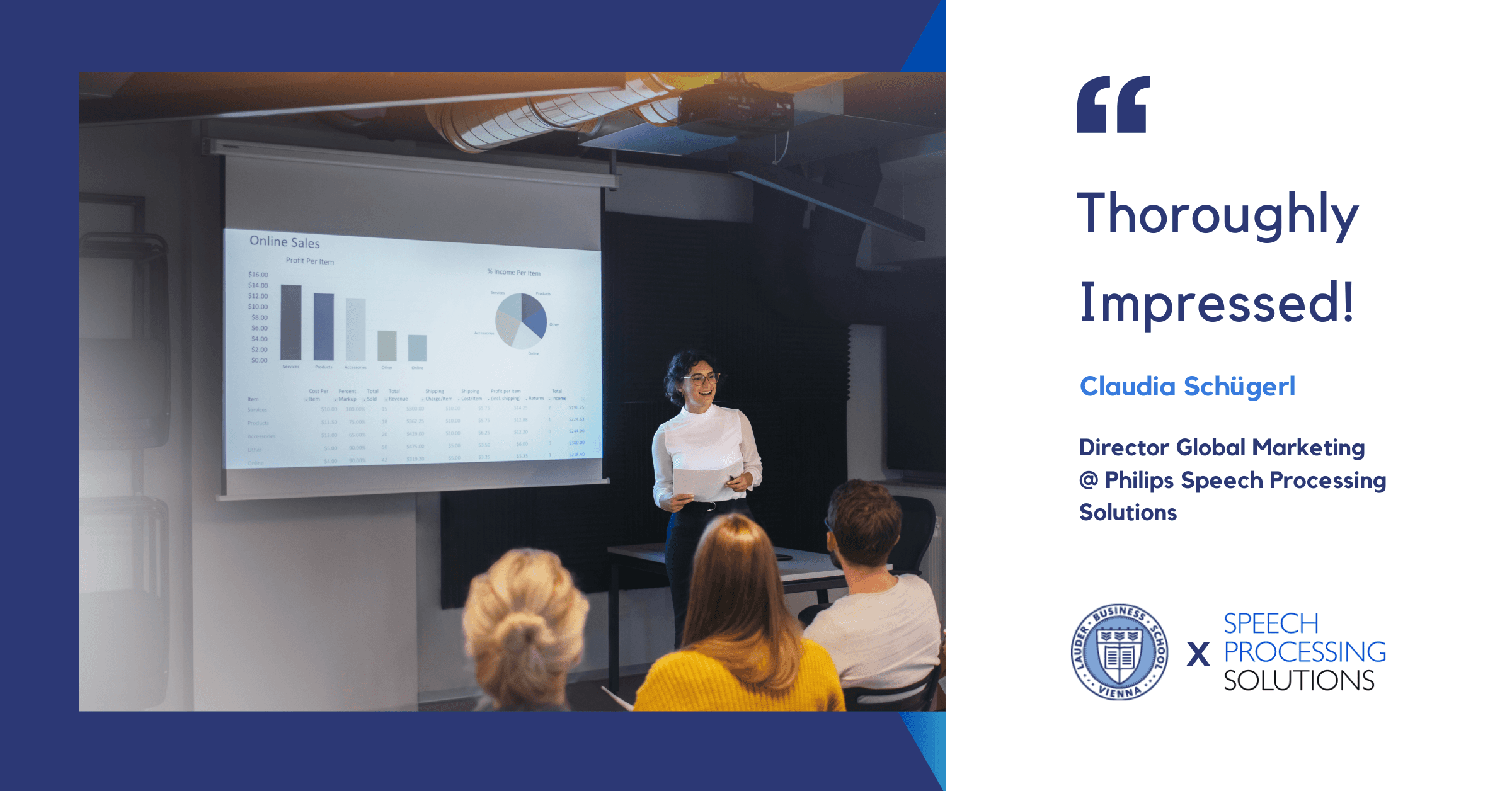 LBS Master Students Assess the Target Market for Philips Speech Processing Solutions