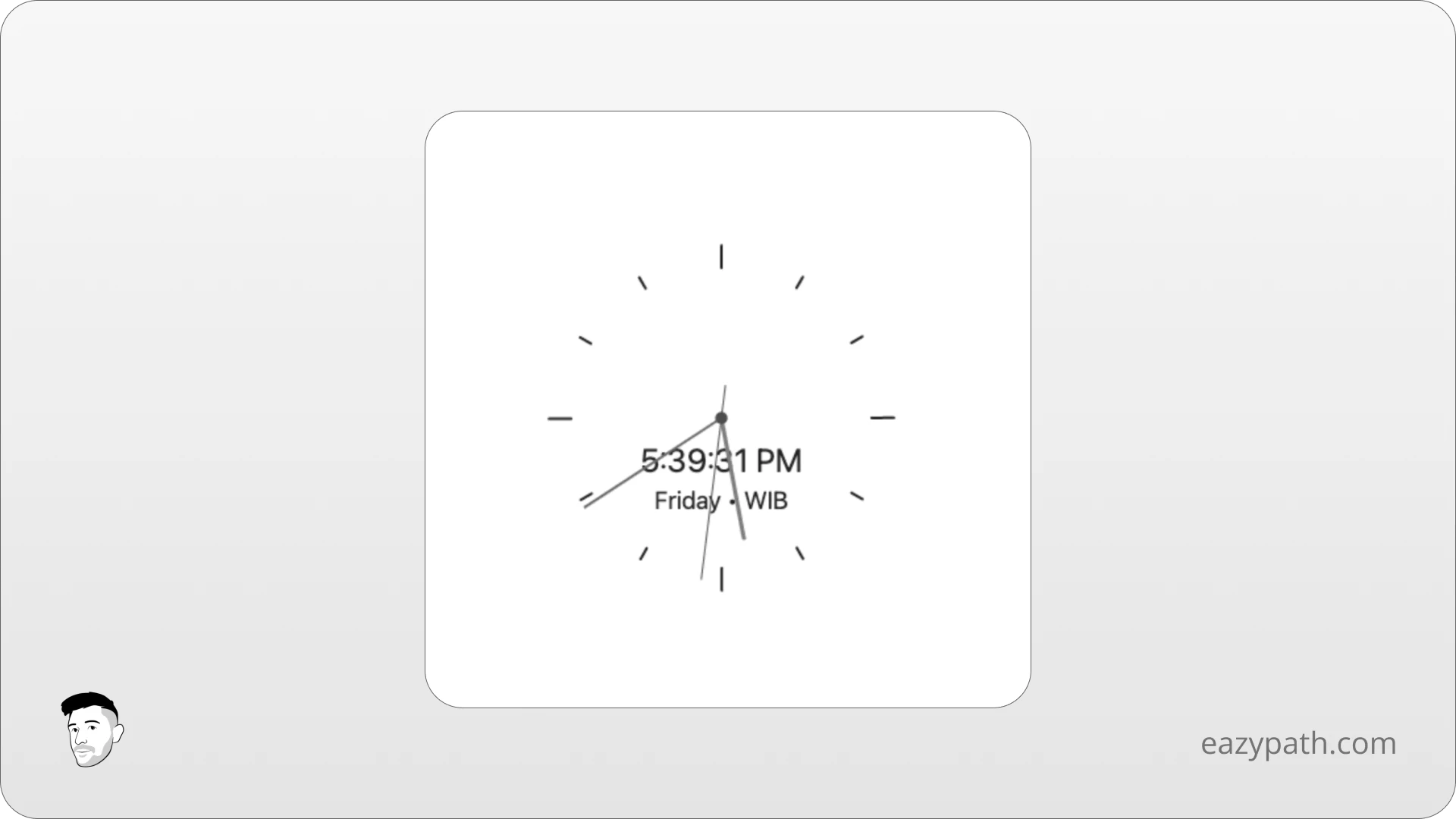 Indify Notion Clock Widgets