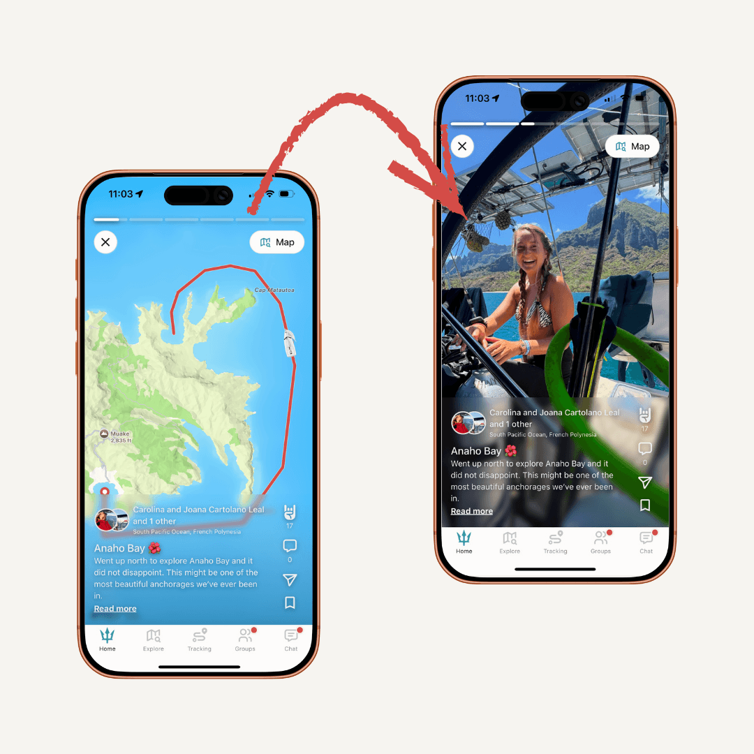 The best sailing routes on SeaPeople