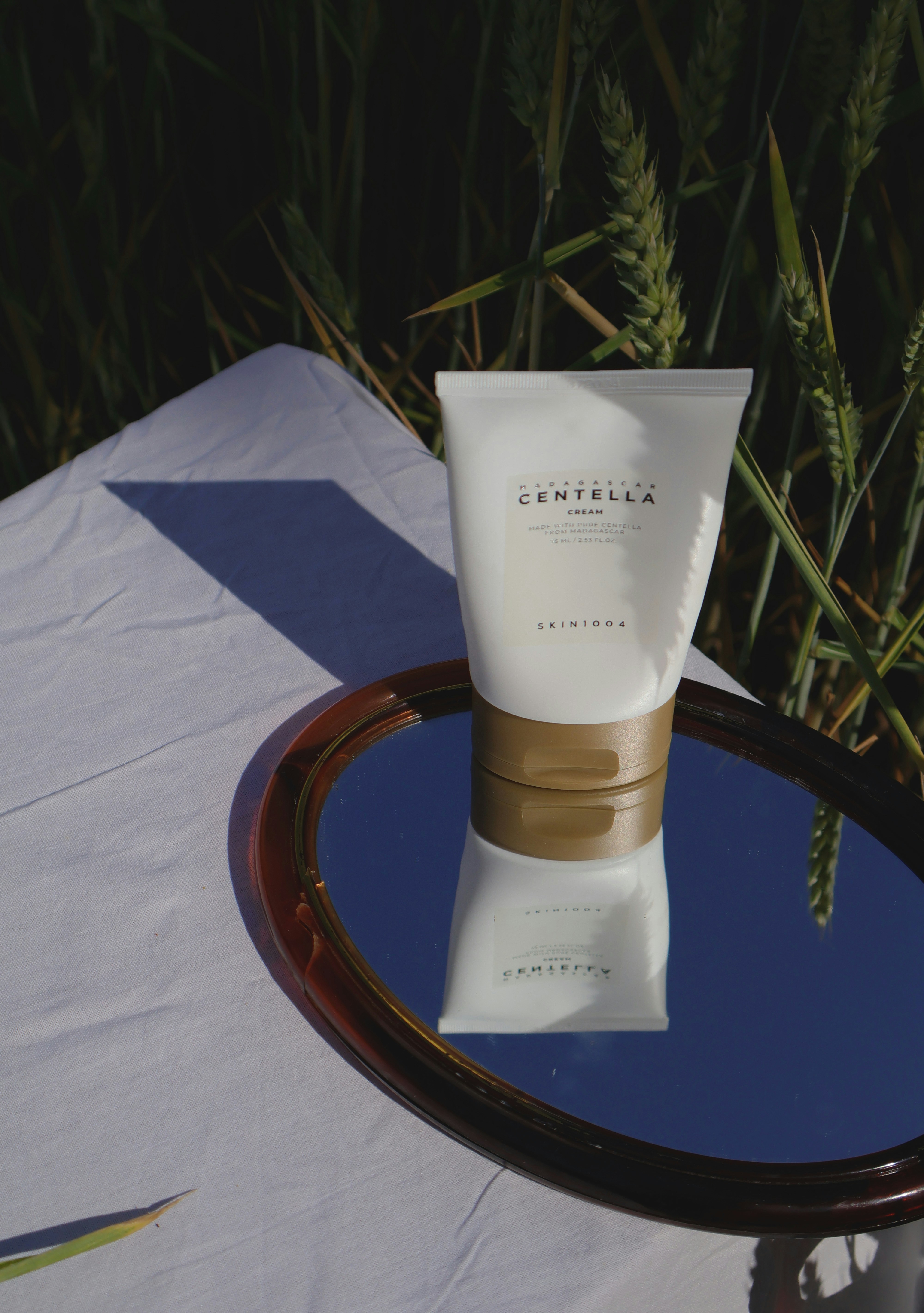 A black female model