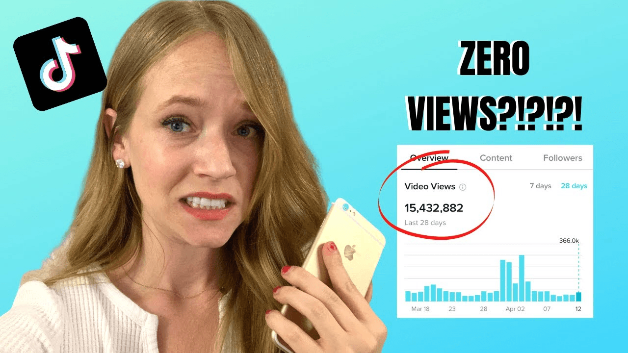 Woman frustrated about TikTok video views - Why Are My TikTok Videos Not Getting Views