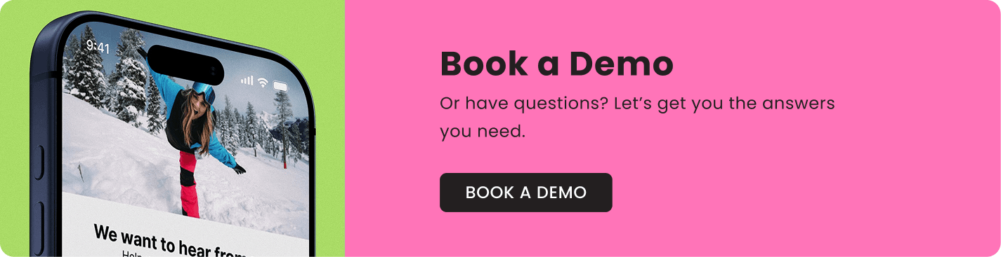 Book a demo of the Real Platform