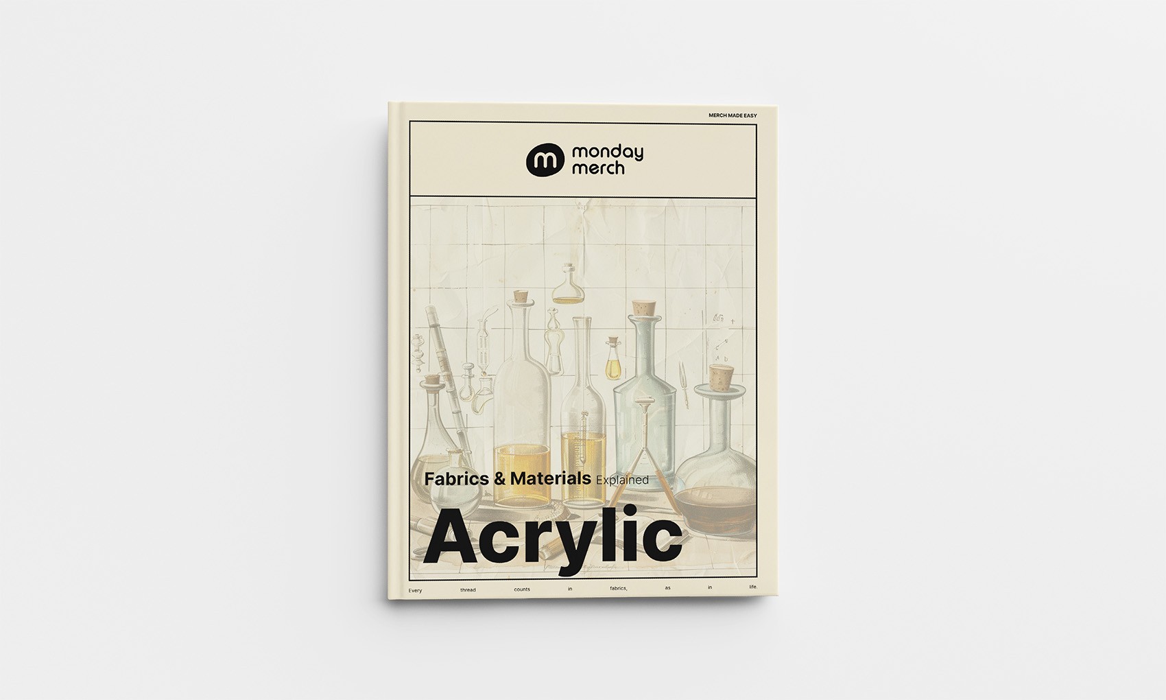 Monday Merch Fabrics and Materials Book Acrylic