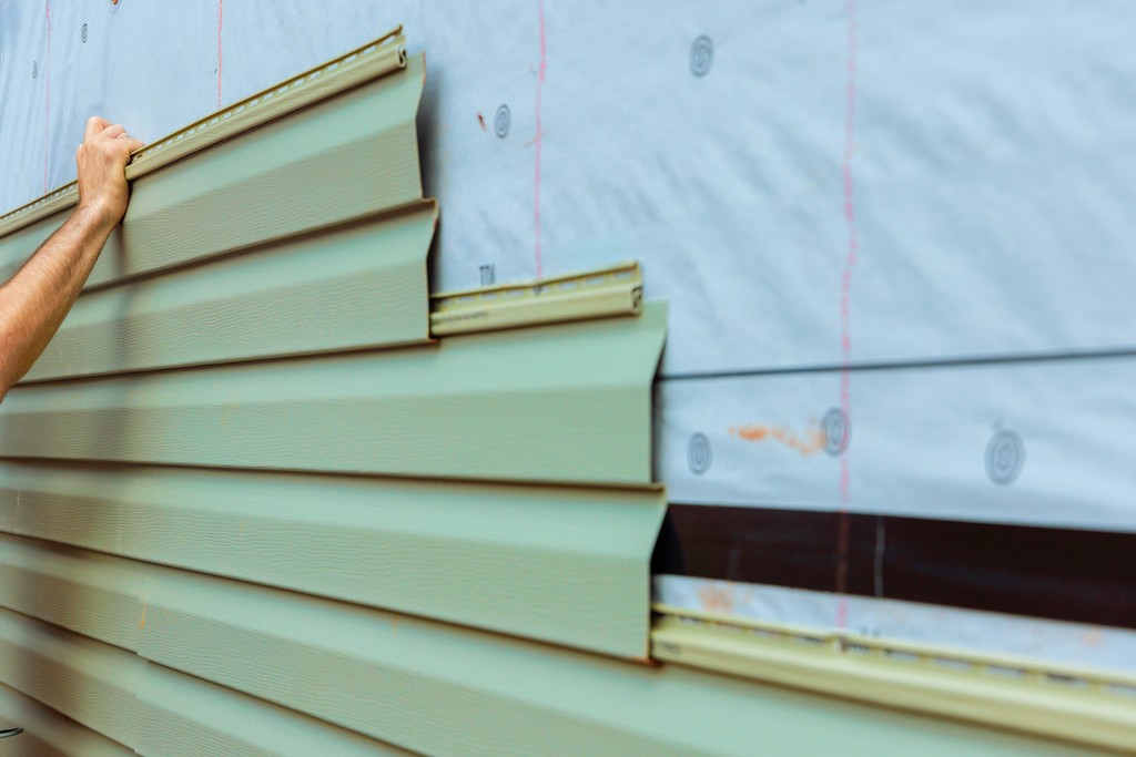 vinyl siding installation
