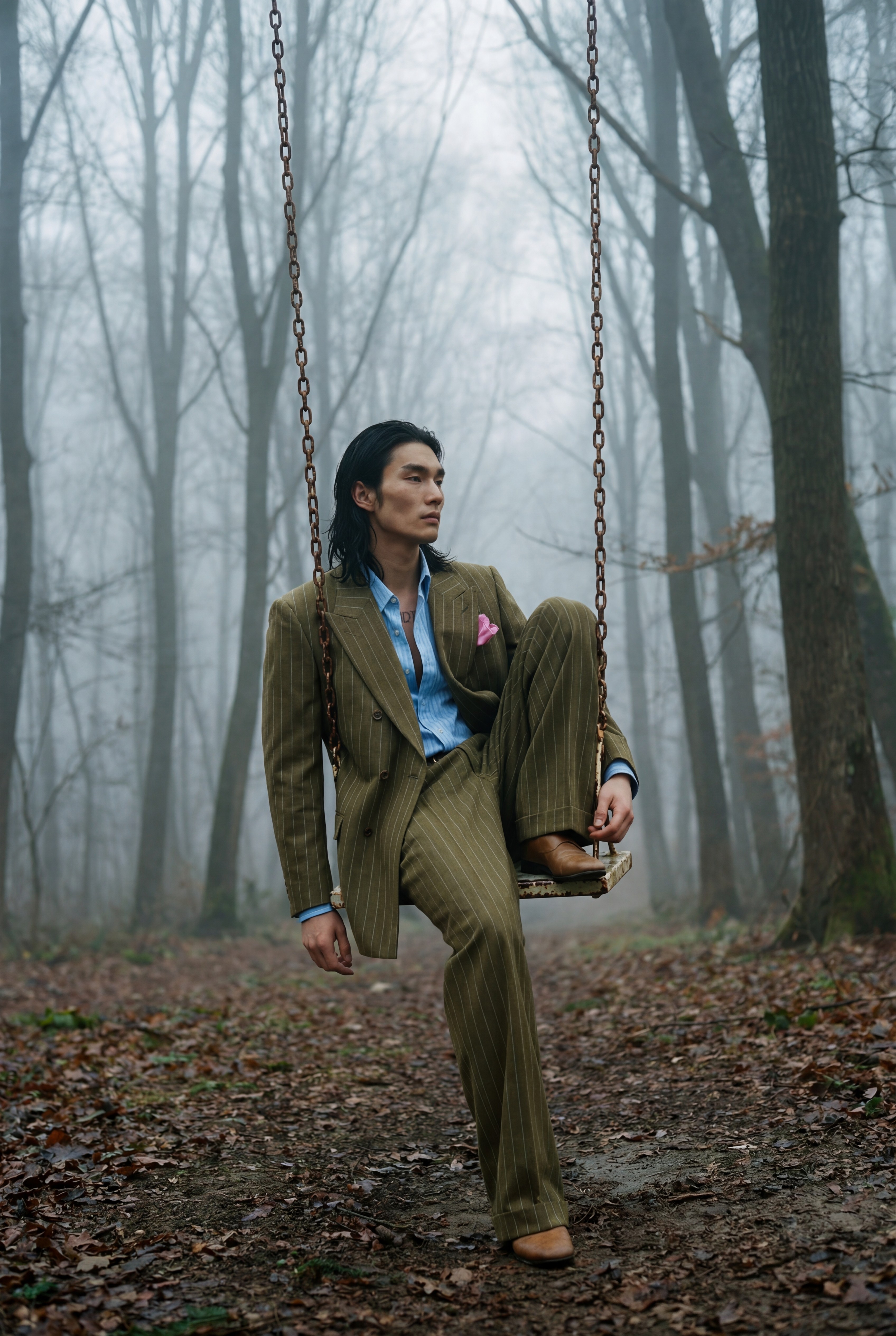 Women On Neon Background