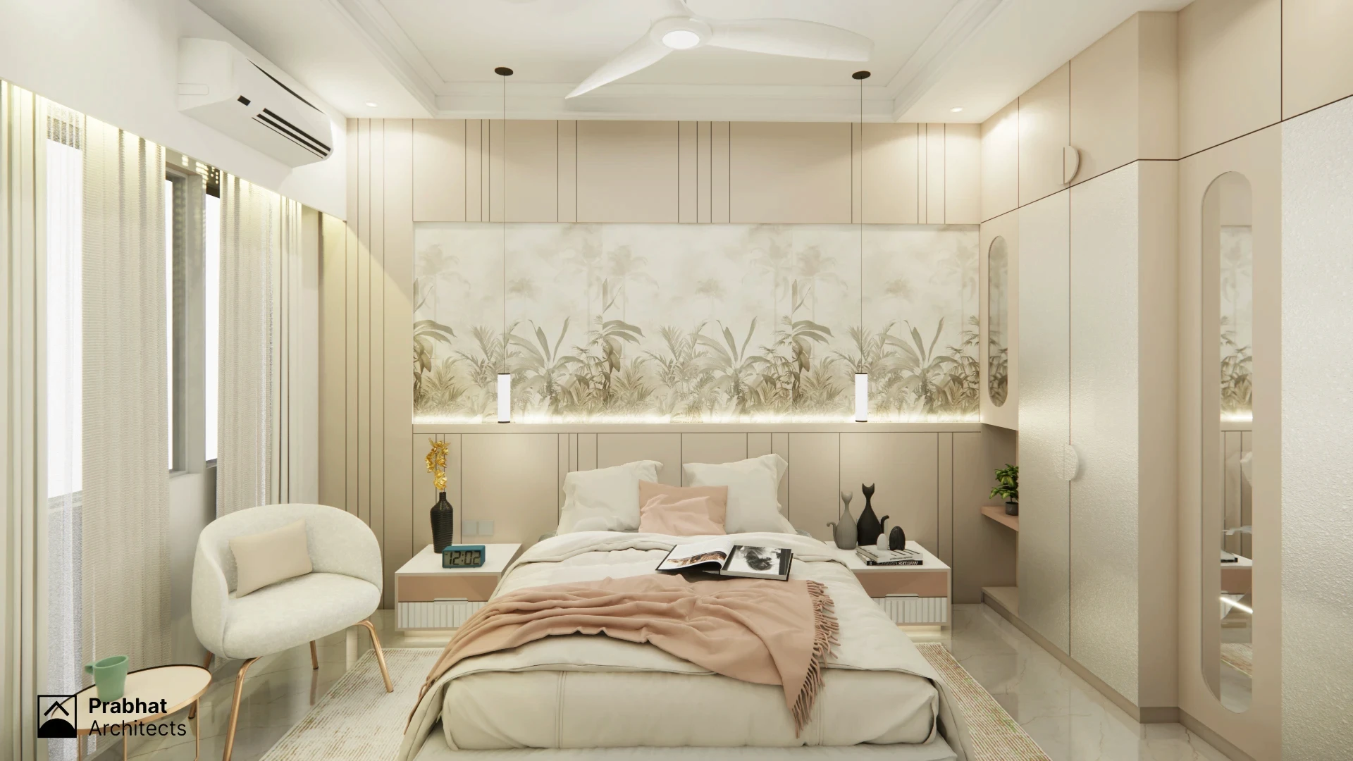 Project showcase image featuring a modern, refined interior.